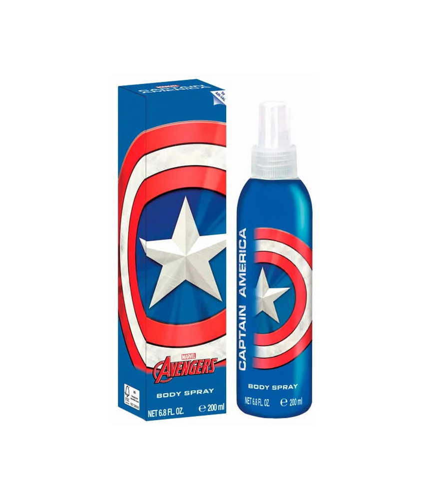 Vaporisateur Corporel Marvel Avengers Captain America 200ml