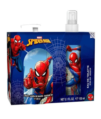 Coffret Marvel Spiderman Eau De Toilette 150ml - 2 Produits