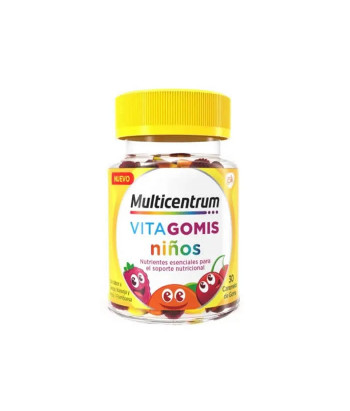Multicentrum Vitamines Vitagomis Kids 30U - Boostez leur santé !