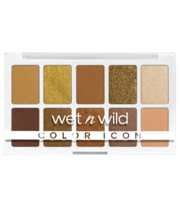 Palette de 10 fards à paupières Wet N Wild - Des couleurs éclatantes