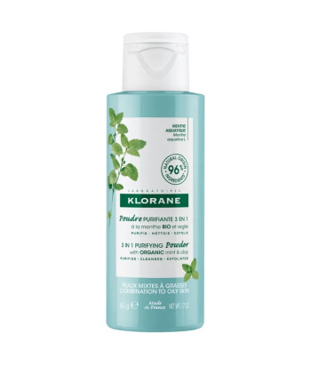 Poudre Nettoyante Bio Purifiante Klorane 50g