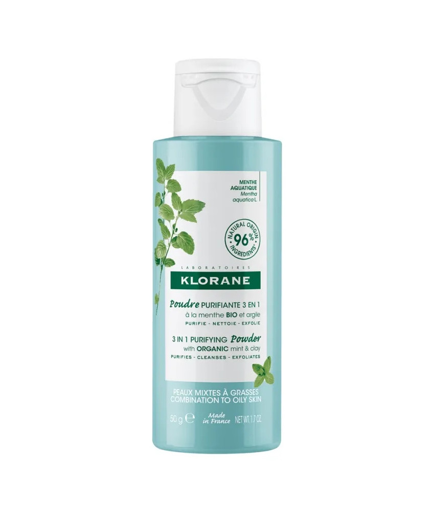 Poudre Nettoyante Bio Purifiante Klorane 50g