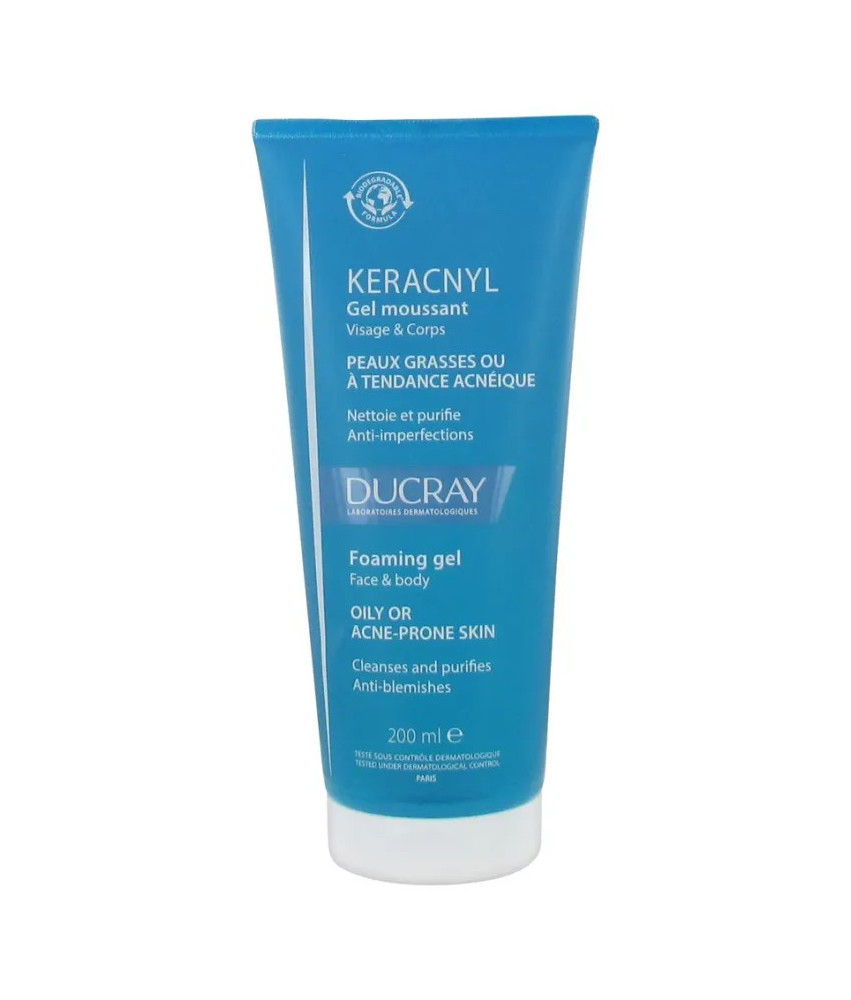 Gel Nettoyant Ducray Keracnyl 200ml