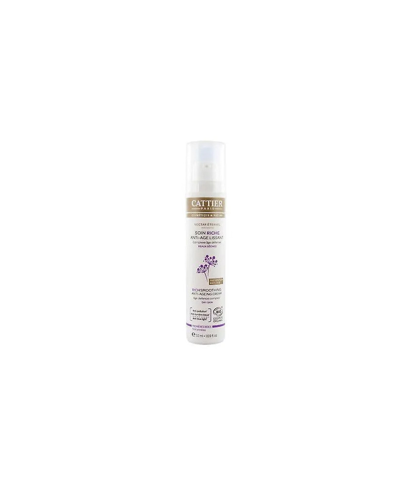 Cattier Paris Crème Anti-Âge Crémeuse 50ml