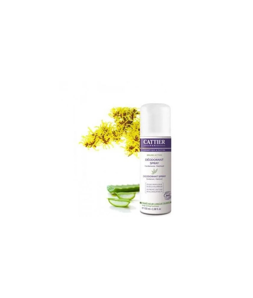 Désodorisant Spray Cattier Paris Active 100ml