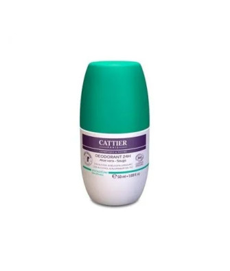 Déodorant Roll-On Aloe 50ml Cattier Paris