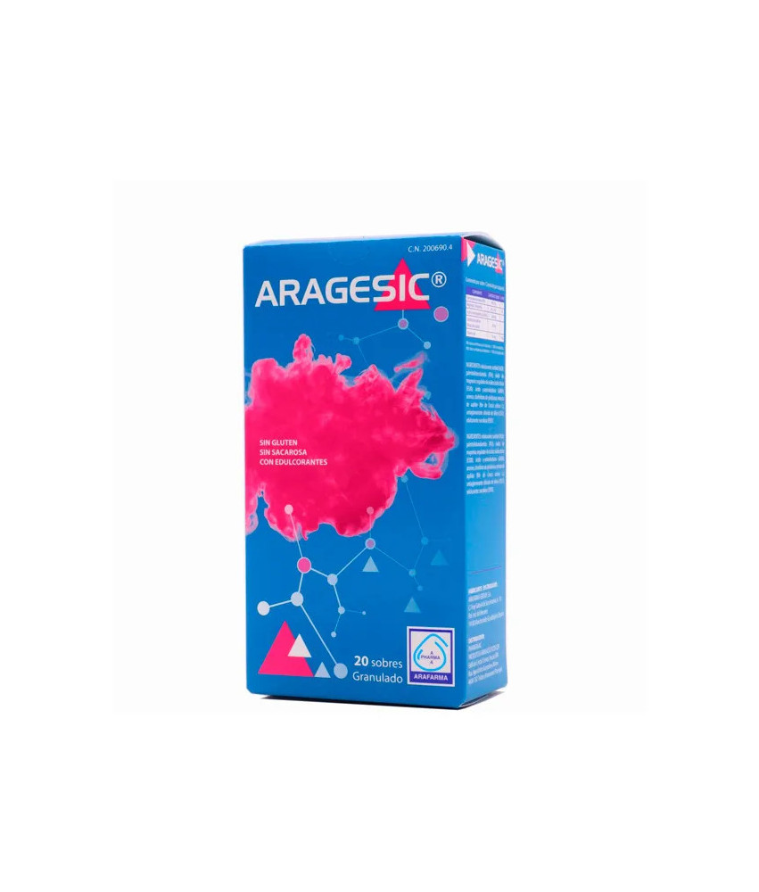 Soulagement rapide: Aragesic 20 enveloppes