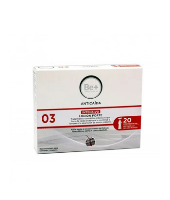 La lotion anti-chute capillaire puissante Be+ 20x5ml