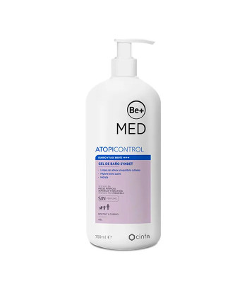Be+ Syndet Gel de Bain 750ml pour Peau Atopique : Douceur et Hydratation