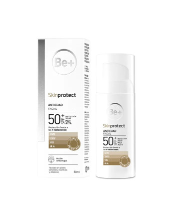 Crème anti-âge protectrice Be+ Skin Visage 50ml