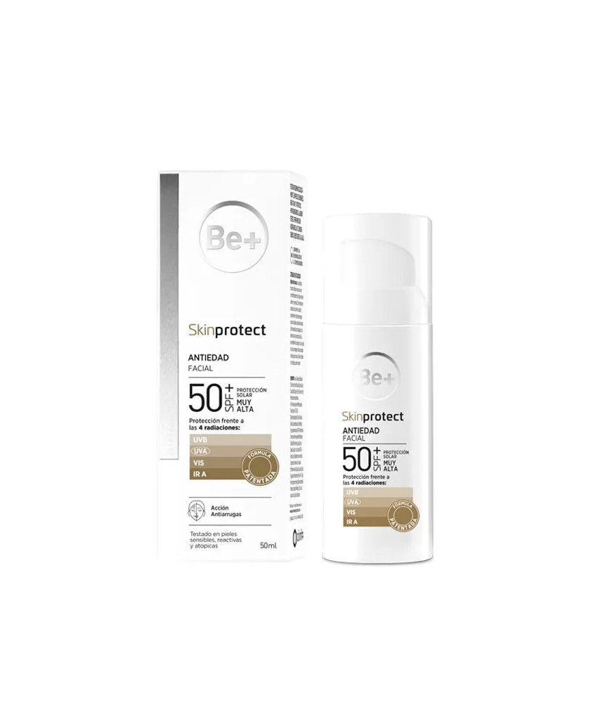 Crème anti-âge protectrice Be+ Skin Visage 50ml