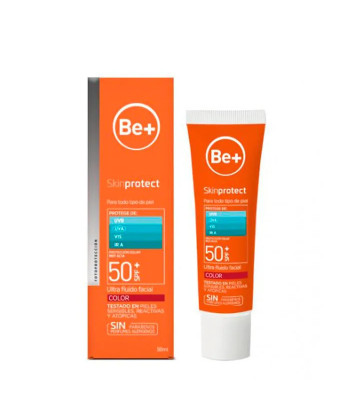 Be+ Skin Protect : Protection couleur SPF50+ 50ml