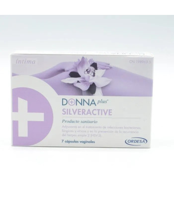 Gélules vaginales DonnaPlus Silveractive 7