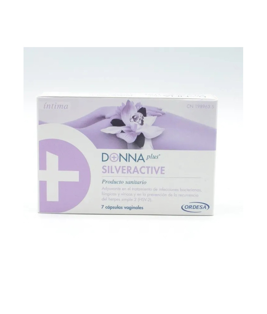 Gélules vaginales DonnaPlus Silveractive 7