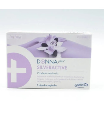 Gélules vaginales DonnaPlus Silveractive 7