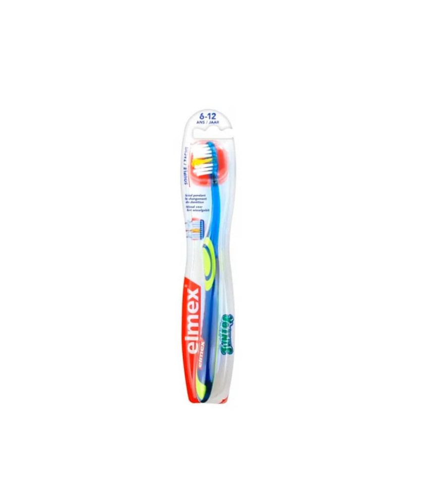 Brosse à Dents Junior Elmex 1U - Pour des dents saines et brillantes