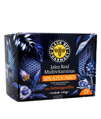 Boostez votre énergie avec Black Bee Gelée Royale Multivitamines!