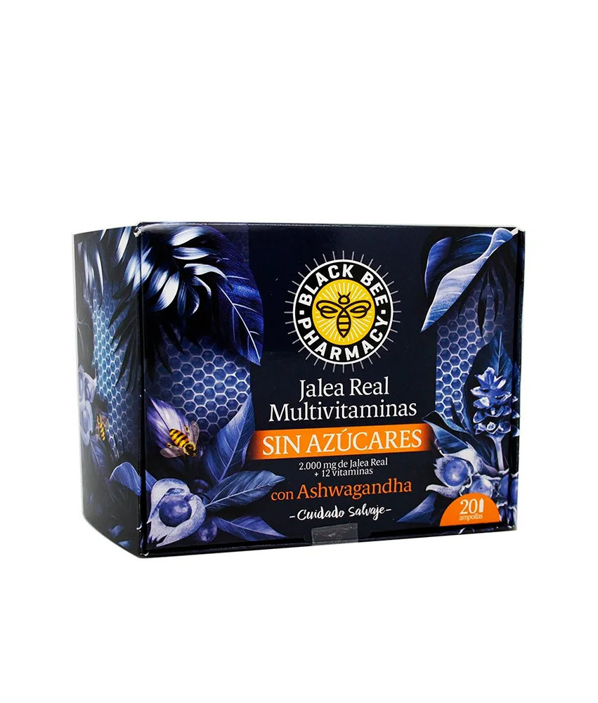 Boostez votre énergie avec Black Bee Gelée Royale Multivitamines!