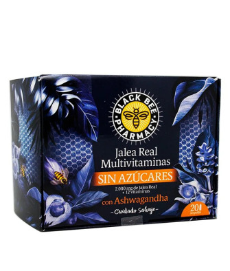 Boostez votre énergie avec Black Bee Gelée Royale Multivitamines!