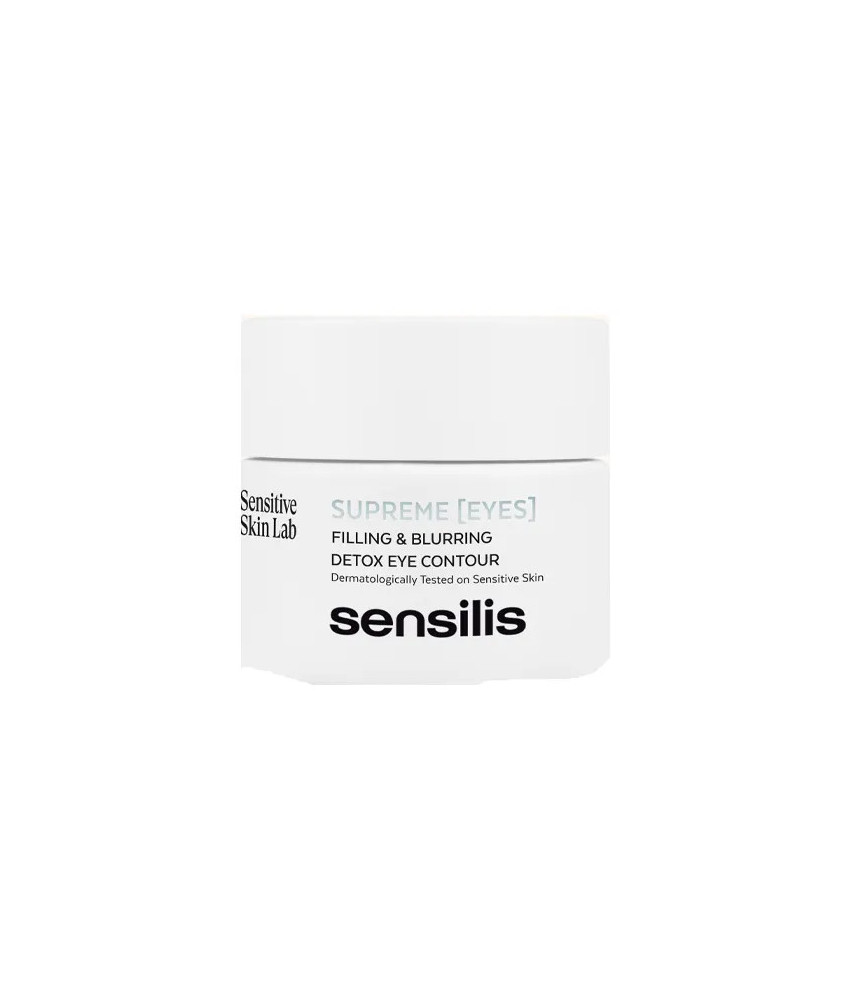 Sensilis Supreme Detox Yeux 15ml: Regard rajeuni en un instant!