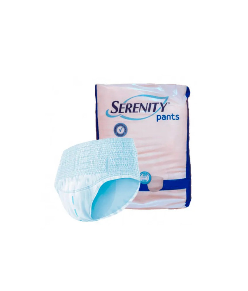 Protection discrète et confortable : Serenity Slip Nuit Taille Moyenne 80U