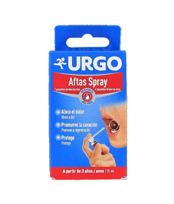 Soulagez vos maux avec le Spray Urgo Aftas 15ml!