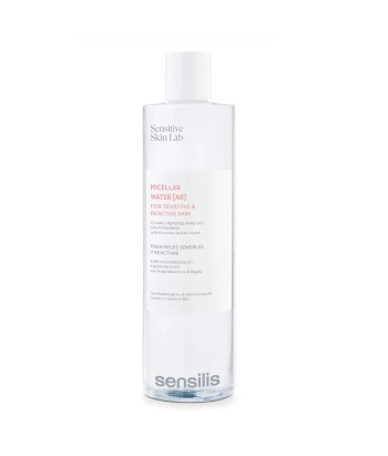 Nettoyant Micellaire Doux pour Peaux Sensibles - Sensilis Eau Micellaire AR 400ml