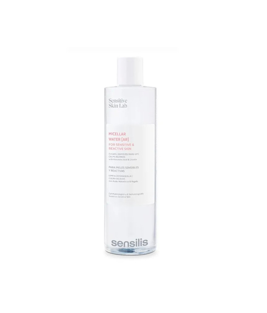 Nettoyant Micellaire Doux pour Peaux Sensibles - Sensilis Eau Micellaire AR 400ml