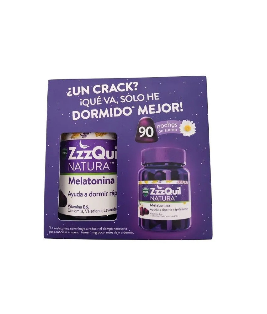 Pack de 60+30 gélules de mélatonine Zzzquil Nature: pour des nuits paisibles naturellement