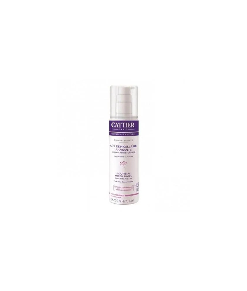 Gel Micellaire Apaisant Cattier 200ml