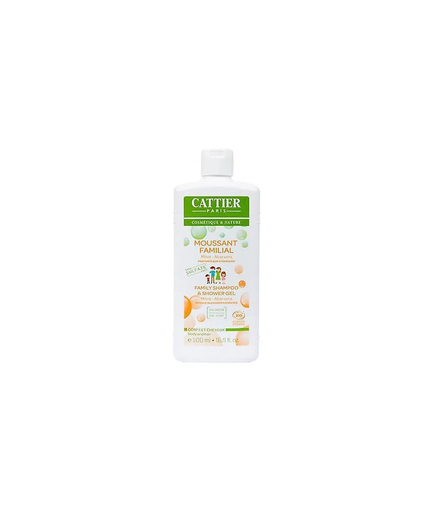 Gel Douche et Shampoing Cattier Paris - 500ml