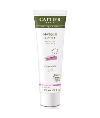 Masque à l'argile pourpre 100ml Cattier Paris