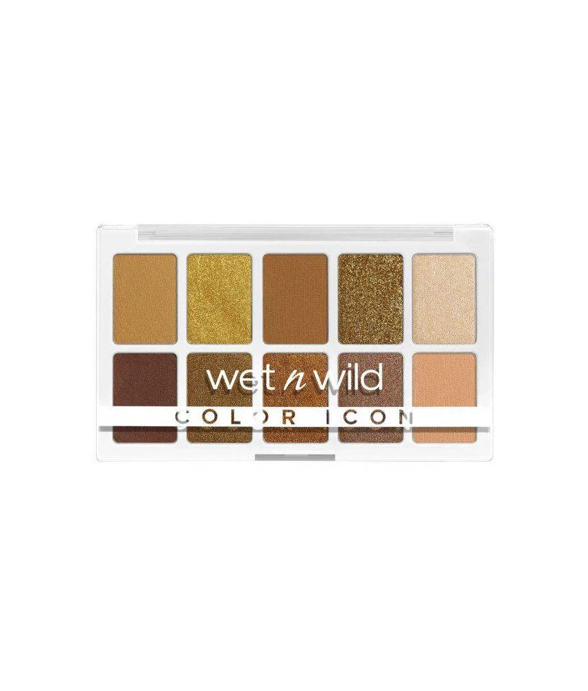 Palette de 10 fards à paupières Wet N Wild - Couleurs vives!