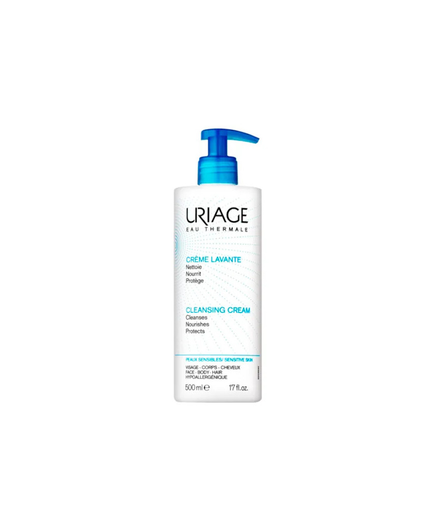 Nettoyez en douceur avec Uriage Crème de Lavage 500ml