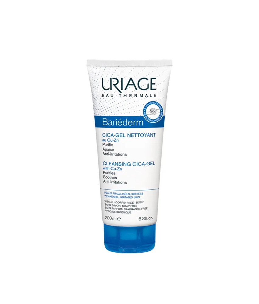 Nettoyant ultra-doux Uriage Bariéderm-Cica 200ml