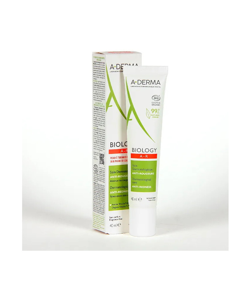 Crème Anti-rougeurs A-Derma Biology 40ml
