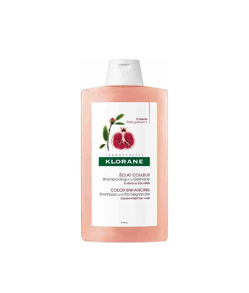 Shampooing Klorane Grenade 400ml pour Cheveux Colorés