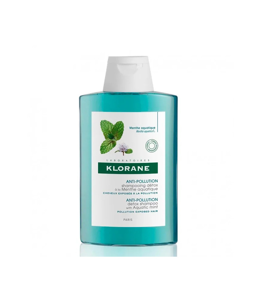 Shampooing Détox à la Menthe 400ml - Klorane Aquatique