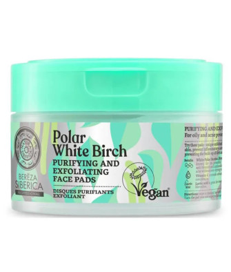 Natura Siberica Disques Exfoliants Purifiants - 20 Unités