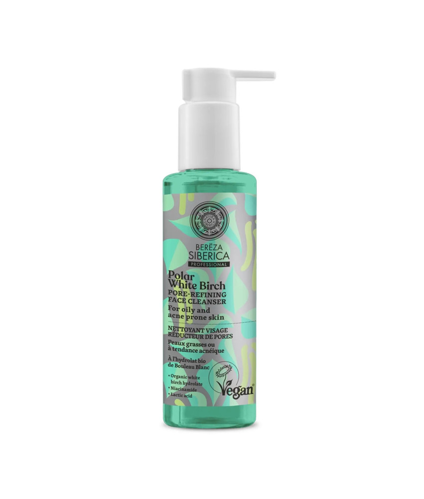 Nettoyant visage Natura Siberica Bereza Polar Bouleau Blanc 145ml