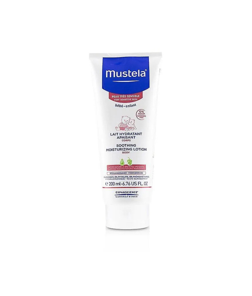 Hydratant Apaisant pour Peau Très Sensible - Mustela 200ml