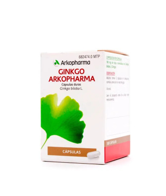 Arkopharma Ginkgo 50 Capsules - Améliorez votre mémoire