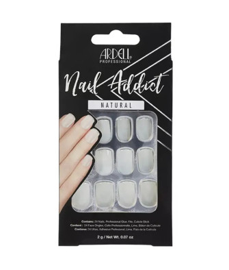 Ongles Faux Carrés Naturels Ardell Nail Addict