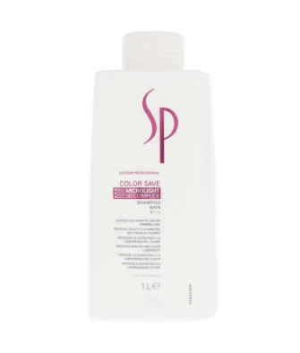 Shampooing Wella Sp Color Save 1000ml - Pour des Cheveux Protégés et Éclatants