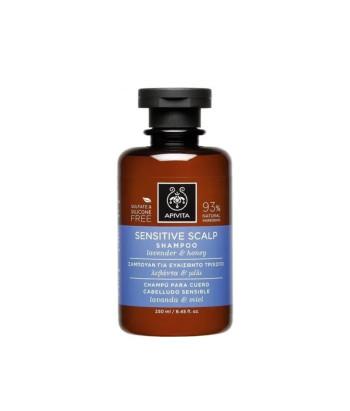 Shampooing Apivita pour cuir chevelu sensible