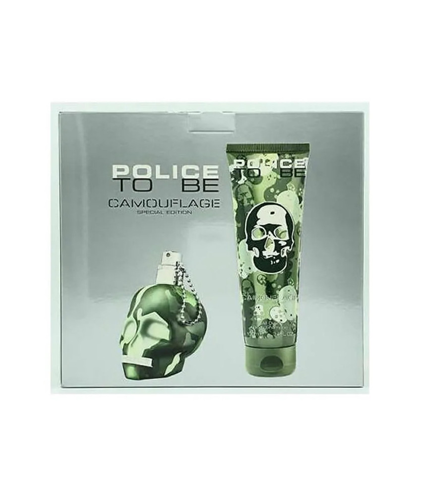 Coffret 2 Produits Police To Be Camouflage 40ml Eau De Toilette
