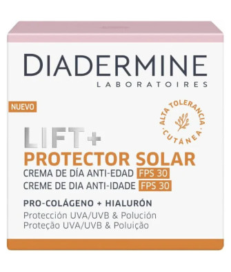 Crème solaire Diadermine Lift F-30: protection et éclat assurés