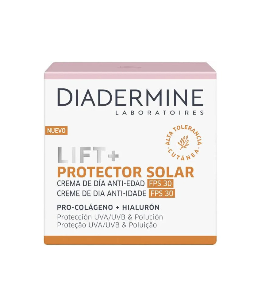 Crème solaire Diadermine Lift F-30: protection et éclat assurés