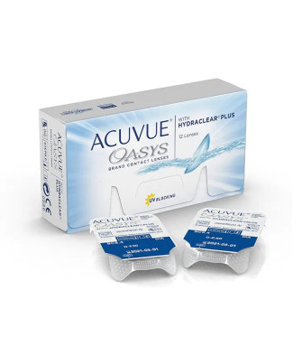 Acuvue Oasys Hydraclear Lentilles de Contact -3,25 BC/8,4 (12 Unités)