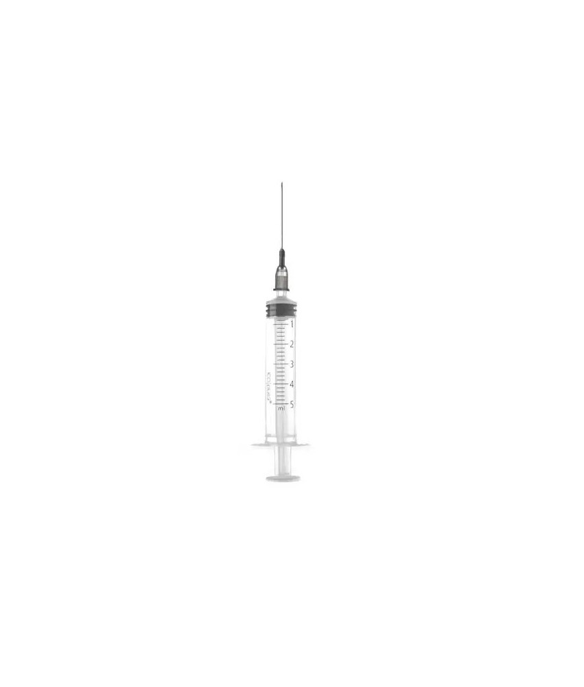 Ico Seringue 5ml G22 1 3/16 - Parfait pour les Tests!